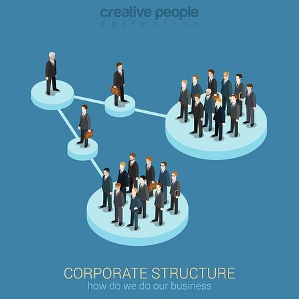 Illustration: 123rf/sentavio corporate structure